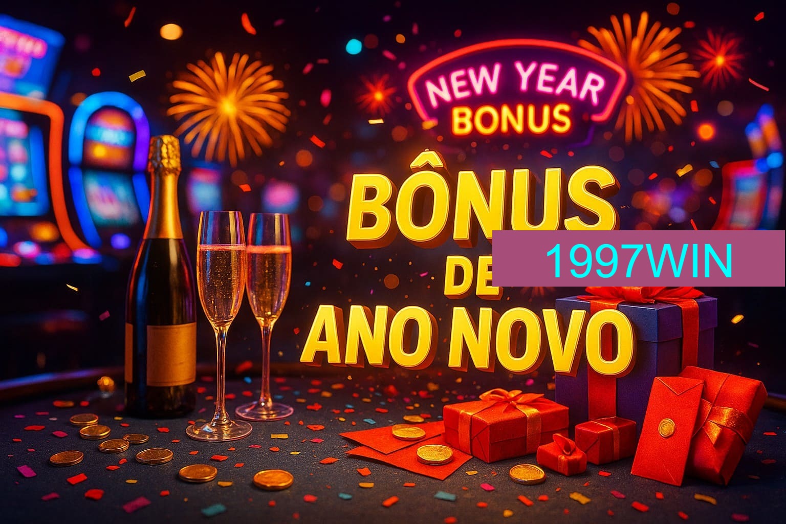 Promoções de Ano Novo no 1997WIN